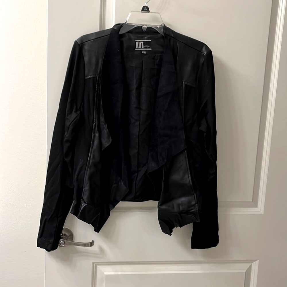 Kut from the Kloth Vegan Leather, Vegan Suede Jacket - Women’s - Size XL